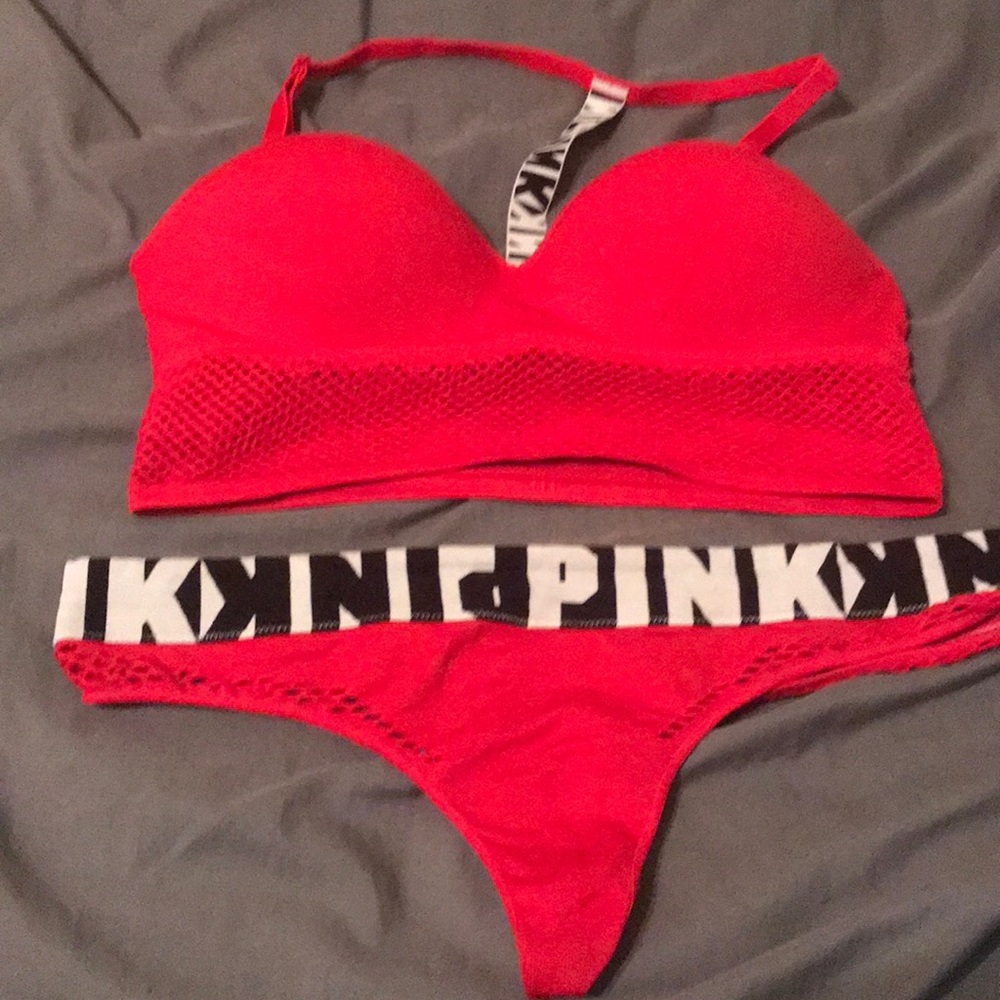 Bra and thong